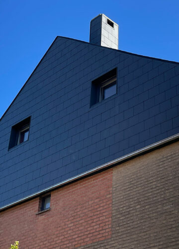 Rénovation de toiture et bardage de pignon